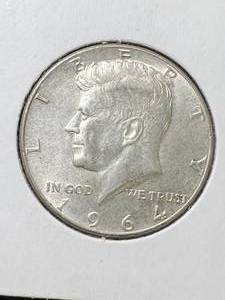 1964 US KENNEDY HALF DOLLAR
