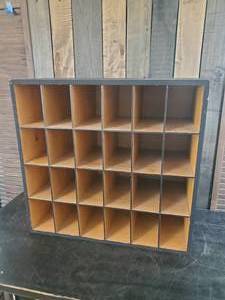 Solid Wood Cubby w Lots of Slots