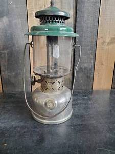 Antique Coleman Lantern Rare Markings on bottom with Patent