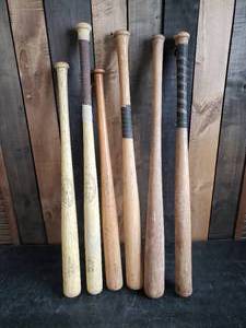 Very Cool Group of 60 years and Older Baseball Bats