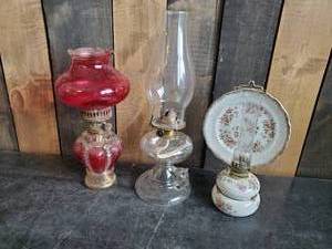 3 Decorative Gas Lanterns - Beautiful