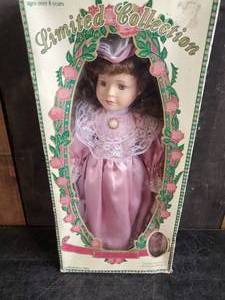 Limited Collection Porcelain Doll Still in the Box