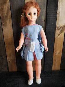 1968 Uneeda Walking Doll  Very Large Great Condition
