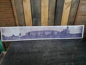 Fantastic 1913 Oxley Photo Panoramic Print of Park Region Motorcycle Club