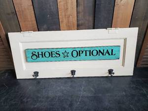 Very Cool Shoes Optional Coat  Beach Towel Hooks Dcor