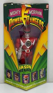 Vintage 1993 Mighty Morphin Power Rangers  In Original Box Jason Red Ranger In original Box