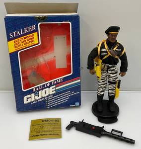 Pre-Owned 1992 12 GI Joe Hall Of Fame (Stalker) Action Figure (With Original Box) Seems Complete