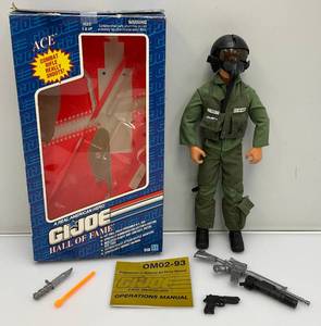 Pre-Owned 1992 12 GI Joe Hall Of Fame (ACE) Action Figure (With Original Box) Seems Complete