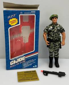 Pre-Owned 1992 12 GI Joe Hall Of Fame (Flint) Action Figure (With Original Box) Seems Complete