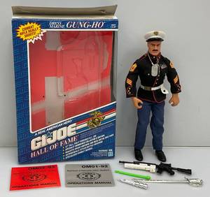 Pre-Owned 1992 12 GI Joe Hall Of Fame (Gung-Ho) Action Figure (With Original Box) Seems Complete