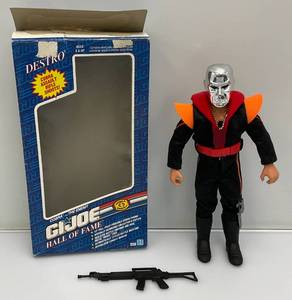 Pre-Owned 1992 12 GI Joe Hall Of Fame (Destro) Action Figure (With Original Box) Seems Missing Some Pieces