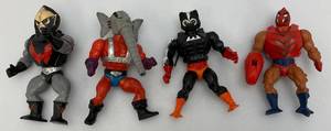 Misc. Vintage 1980s MOTU Masters Of The Universe Action Figures