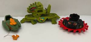 Misc. Vintage 1980s MOTU Masters Of The Universe Vehicles (Missing Pieces Or Broken Parts Present)