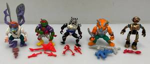 1980s - 90s TMNT Action Figures (Complete With Weapons)