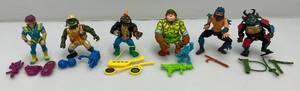 1980s - 90s TMNT Action Figures (Complete With Weapons)