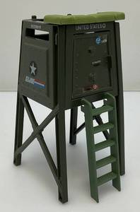 1984 GI Joe Watch Tower Missing A Couple Pieces