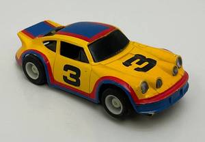1979 TYCO Curve Hugger H.O. Porshe #3 lighted Slot Car  (Very Good Condition)