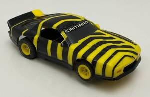 1987 AFX Thunderloop YellowBlack Camaro H.O. Slot Car (Nice)