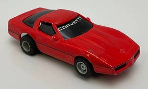 1980s TYCO Red Chevy Corvette H.O. Slot Car (Great Condition)