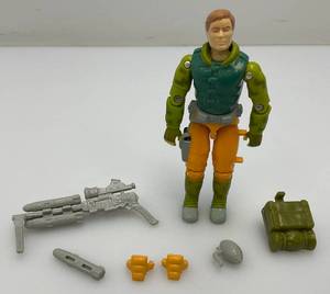 1992 GI Joe (Captain Grid-Iron) Action Figure And More (Almost Complete)