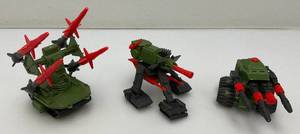 Miniature 1983 GI Joe PACRAT Missile Systems (Most Are Complete)
