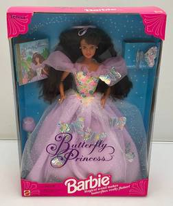 1994 TERESA Butterfly Princess (New Old Stock) Rose Wand Loose in Box