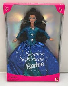 1997 Sapphire Sophisticate Barbie (New old Stock)