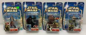 Misc. 2002 STAR WARS Return Of The Jedi, The Empire Strikes back & Attack Of The Clones Action Figures (New Old Stock)