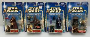 Misc. 2002 STAR WARS The Phantom Menace & The Empire Strikes back Action Figures (New Old Stock)