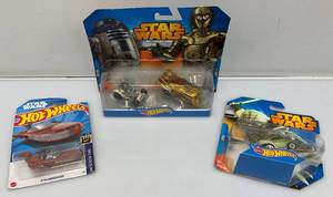 2014 STAR WARS Hot Wheels Miniatures (New Old Stock)