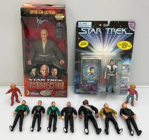 Misc. Collectible STAR TREK Action Figures  (Most New Old Stock)