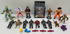 Misc. Action Figures Including STAR TREK And More (Loose) & Disney Mini Figure World Boo In Monsters Costume (New Old Stock)