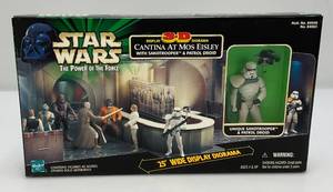 1998 STAR WARS The Power Of The Force Display 3D Diorama Cantina At Mos Eisley (New Old Stock)