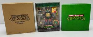 TMNT Sewer Samurai Leonardo Teenage Mutant Ninja Turtles Super 7 (New Old Stock)