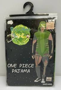 Rick & Morty Pickle Rick One piece Pajamas Costume Size LXL