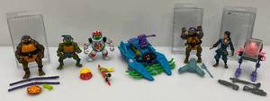 Misc. 1980s And 90s TMNT Collectibles (Some Complete)