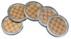K - Set of Five Gucci Coasters