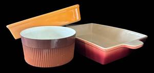 K - Trio of Nordic Ware, Berndes & Temp-tations Casserole Dishes