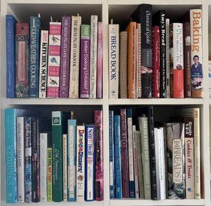 K - Cookbooks - Varied Collection of Baking, Travel & Regional Cuisines