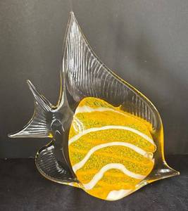 K - Amazing Art Glass Fish