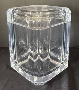 K - Vintage Lucite Ice Bucket