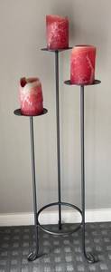P - Triple-Tier Candle Holder Stand