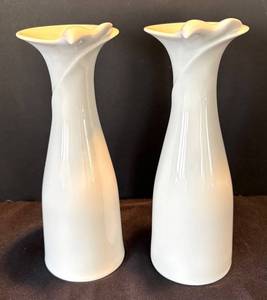K - Two Dansk Dove Candle Holders