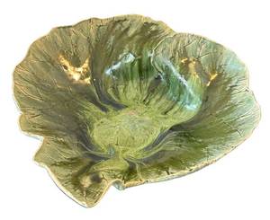 P - Rhubarb Large Signed Pottery Bowl