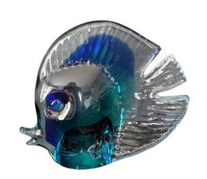 UL - Godinger Murano Glass Fish Ornament - Italy