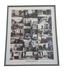 UL - The Garages of Vallejo Street - Framed Print