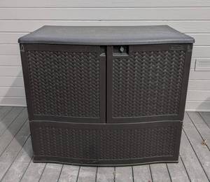 P - Suncast 48in W x 30in D x 41in H Outdoor Storage Cabinet