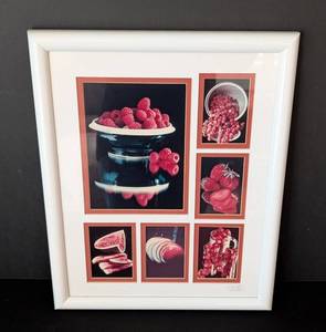 UL - Philip & Mary Borkowski Berry Photo Collage - Framed