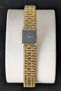 K - Lesalle Womens Gold-Tone Quartz Watch