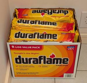 KC - Duraflame 9-Log Value Pack Firelogs - 6 lb Each (54 lb Total)